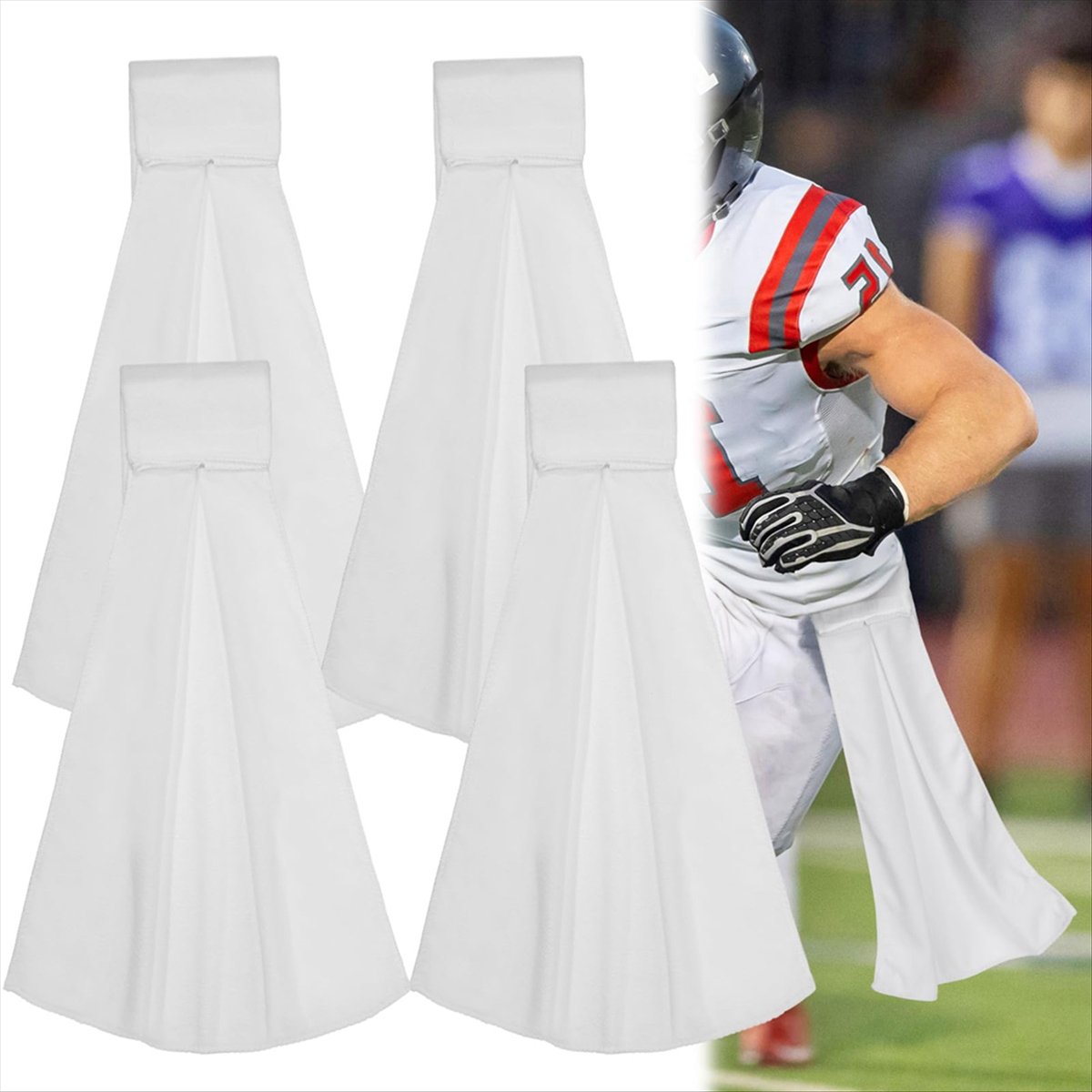 POPULAR-4Pcs Football Towel Hi - Golf Towel recension och pris