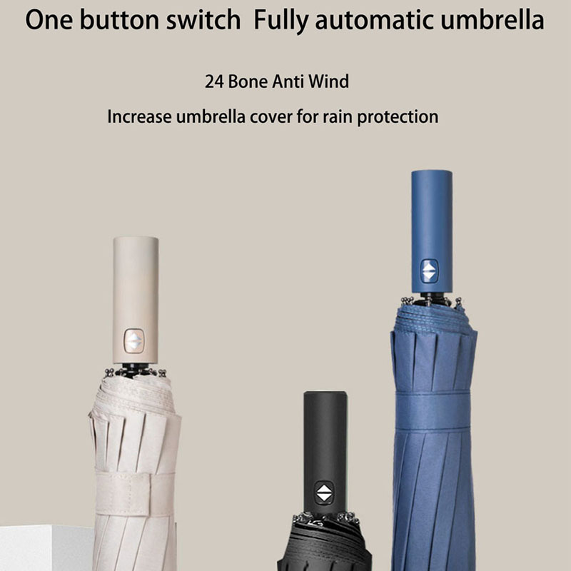 Reinforced 24-Bone Umbrella, M - Golf Umbrella Large recension och pris