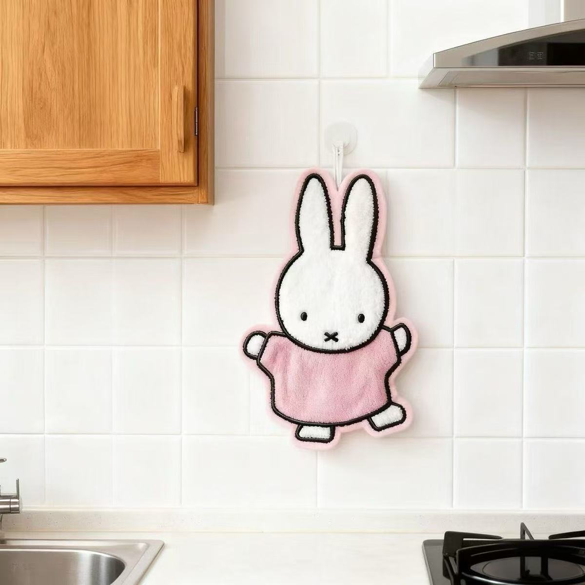 Miffy Rabbit Hand Towel Hangab - Golf Towel recension och pris