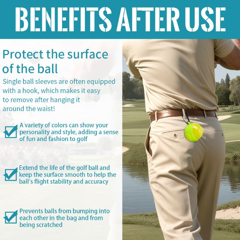 Park Golf Ball Silicone Sleeve - Golf Bag recension och pris