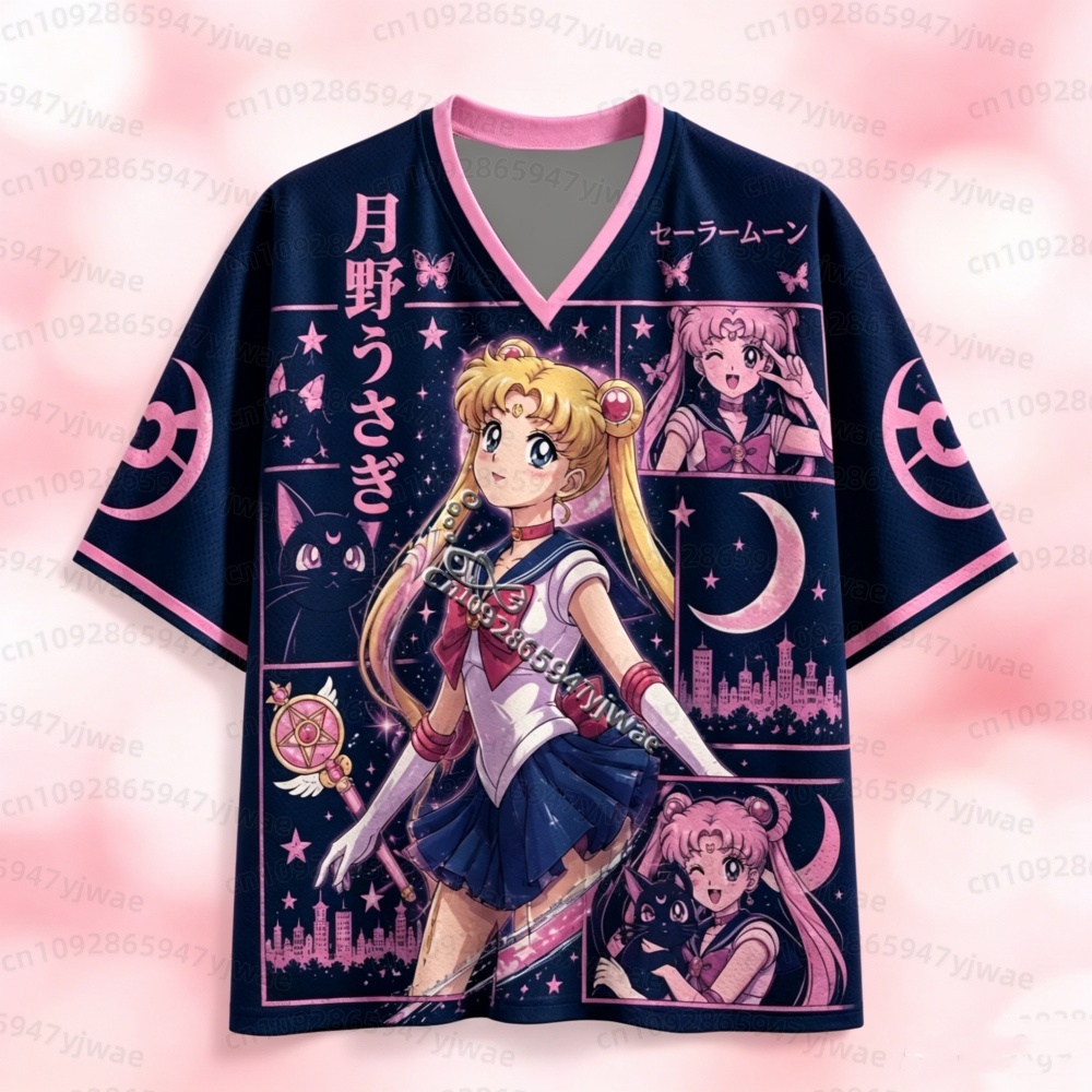 26 Sailor Moon Anime Mesh Jers - Golf Tees recension och pris