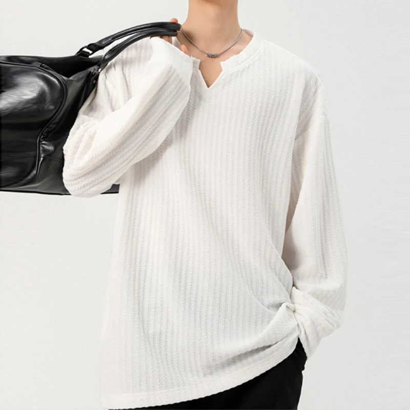 Autumn Male V Notch Neck Long  - Golf Tees recension och pris