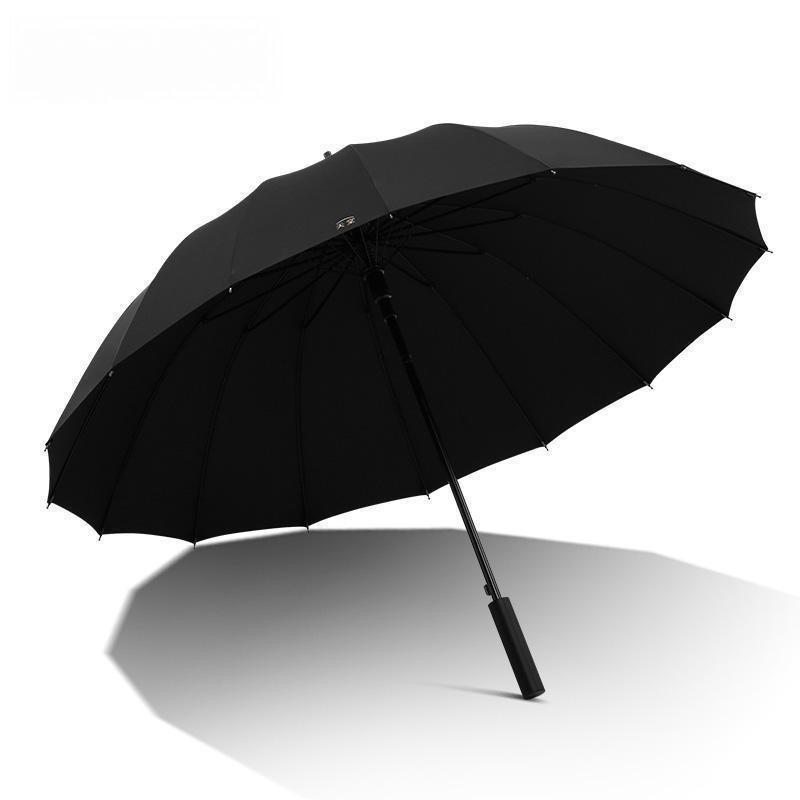 16-rib Steel Reinforced Long S - Golf Umbrella recension och pris