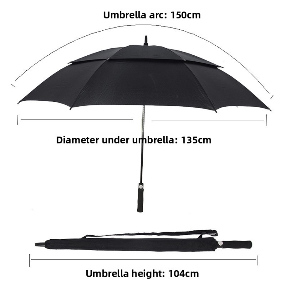 Car Umbrella, Double Layer Gol - Golf Umbrella Large recension och pris