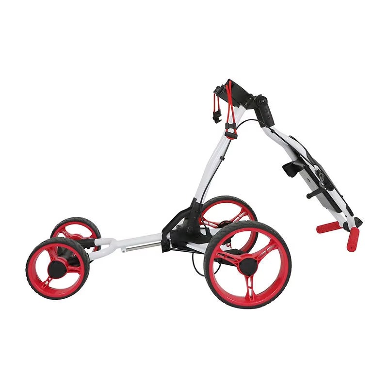 Golf Push Cart 4 Wheel Sturdy  - Golf Umbrella recension och pris