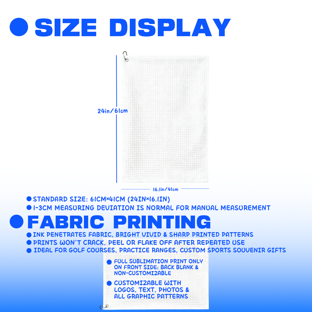 Personalized Golf Towel Custom - Golf Towel recension och pris