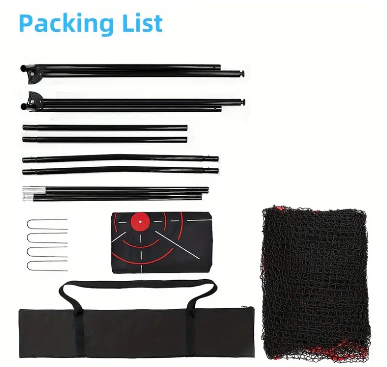 10x7 Feet Golf Practice Net wi - Golf Bag recension och pris